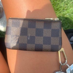 Louis Vuitton Key Pouch - Damier Ebene